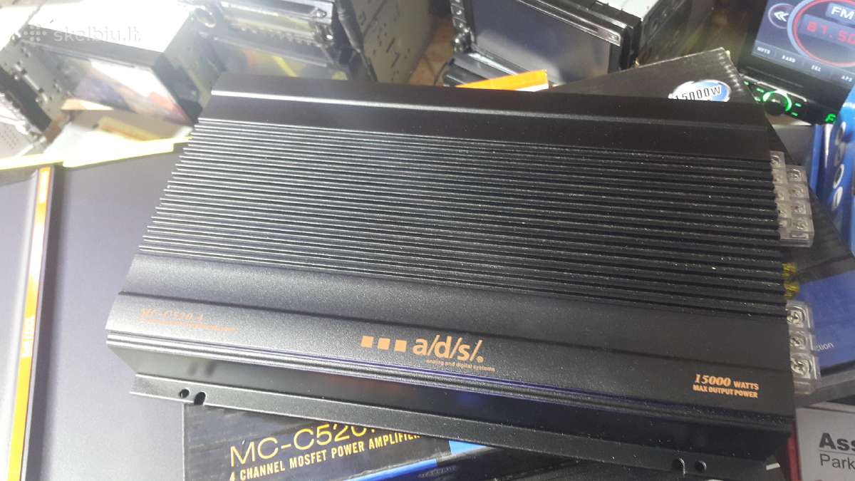 Automobiliniai garso stiprintuvai 600-8000w - nuotraukos Nr. 19