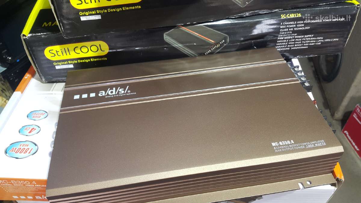 Automobiliniai garso stiprintuvai 600-8000w - nuotraukos Nr. 20