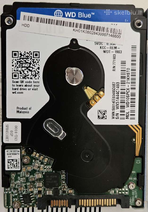 HDD 2.5'' Wd Blue 1tb