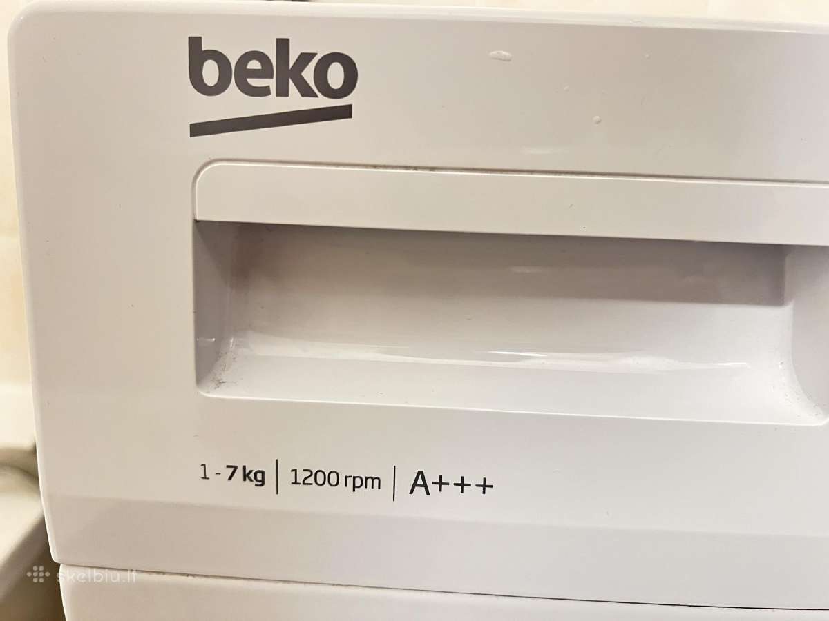 Mažai naudota skalbimo mašina Beko - nuotraukos Nr. 4