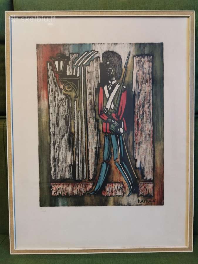 V. Kasiulio litografija