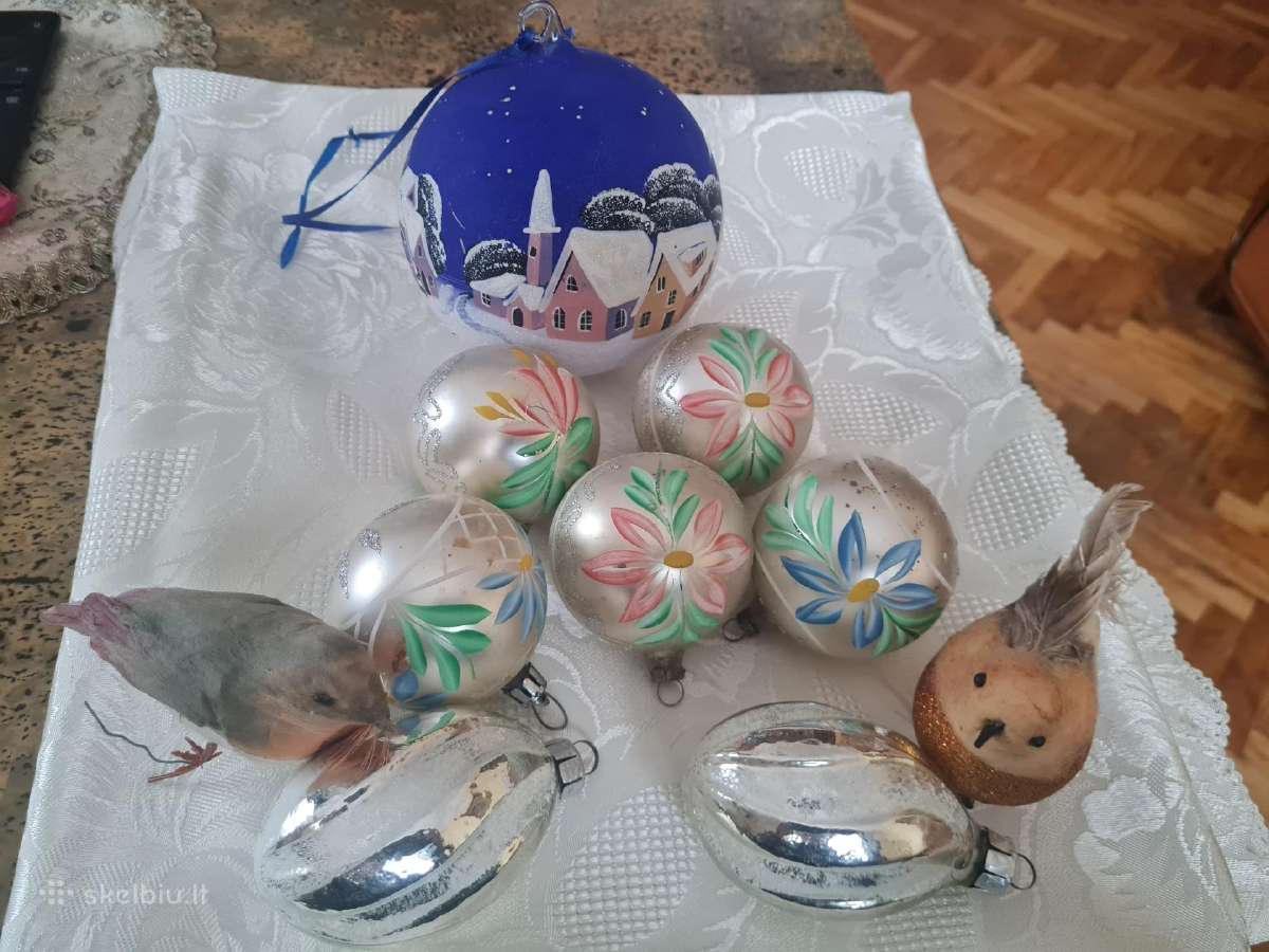 Eglutės žaisliukai