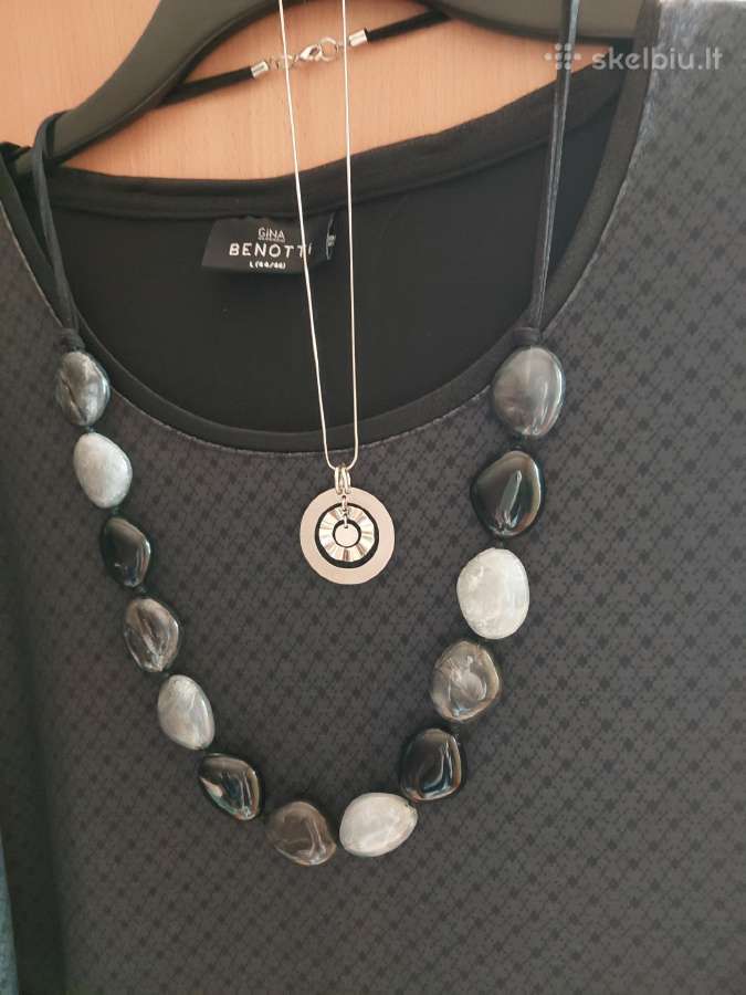 Gražūs akmenukų papuošalai - nuotraukos Nr. 2