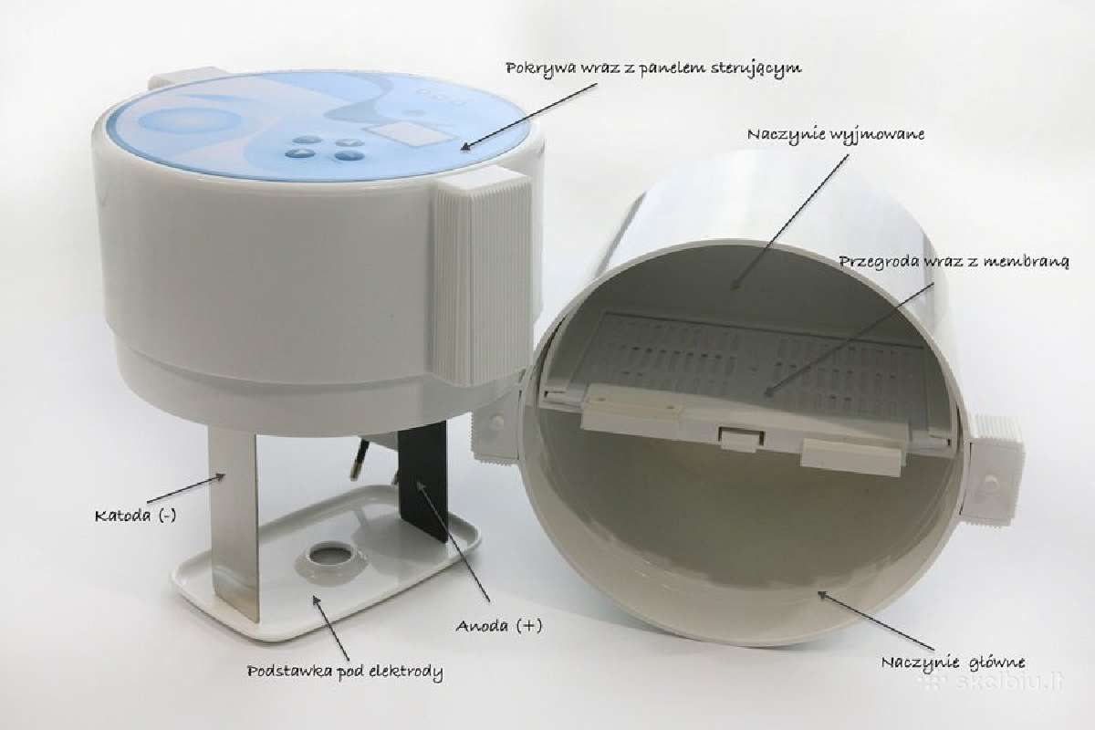 Vandens jonizatorius Aquator mini Vivo silver - nuotraukos Nr. 8