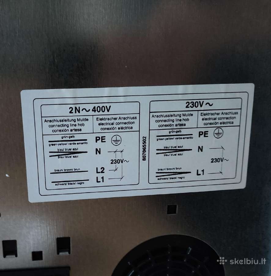 Indukcinė kaitlentė Aeg Electrolux - nuotraukos Nr. 10
