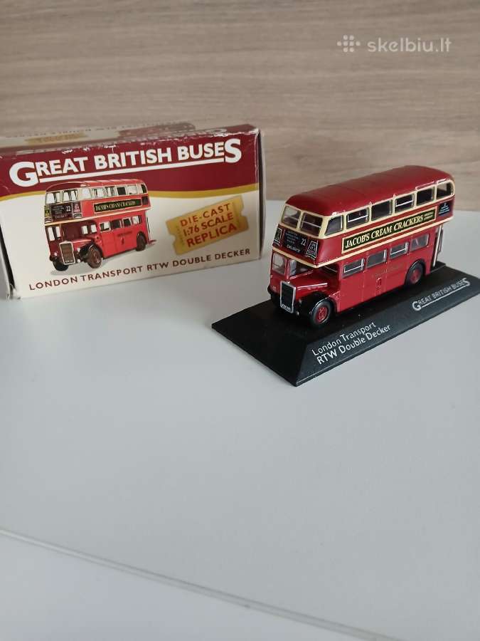 Londono autobusas Rtvdouble Decker 1:76