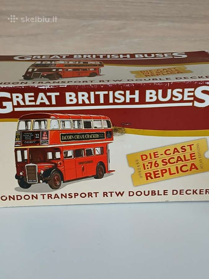 Londono autobusas Rtvdouble Decker 1:76 - nuotraukos Nr. 2