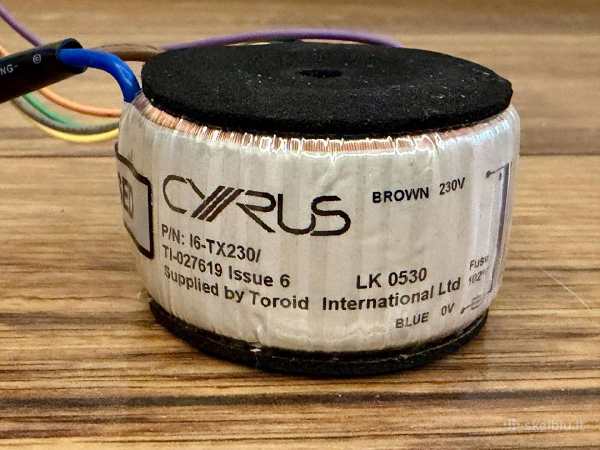 Cyrus Cd8x Toroidinis Transformatorius 230v