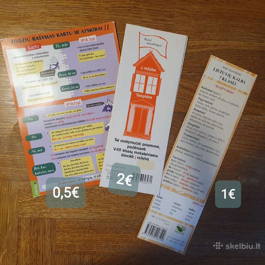Atlasai, atmintukai, vadovėliai 7 klasei - nuotraukos Nr. 2
