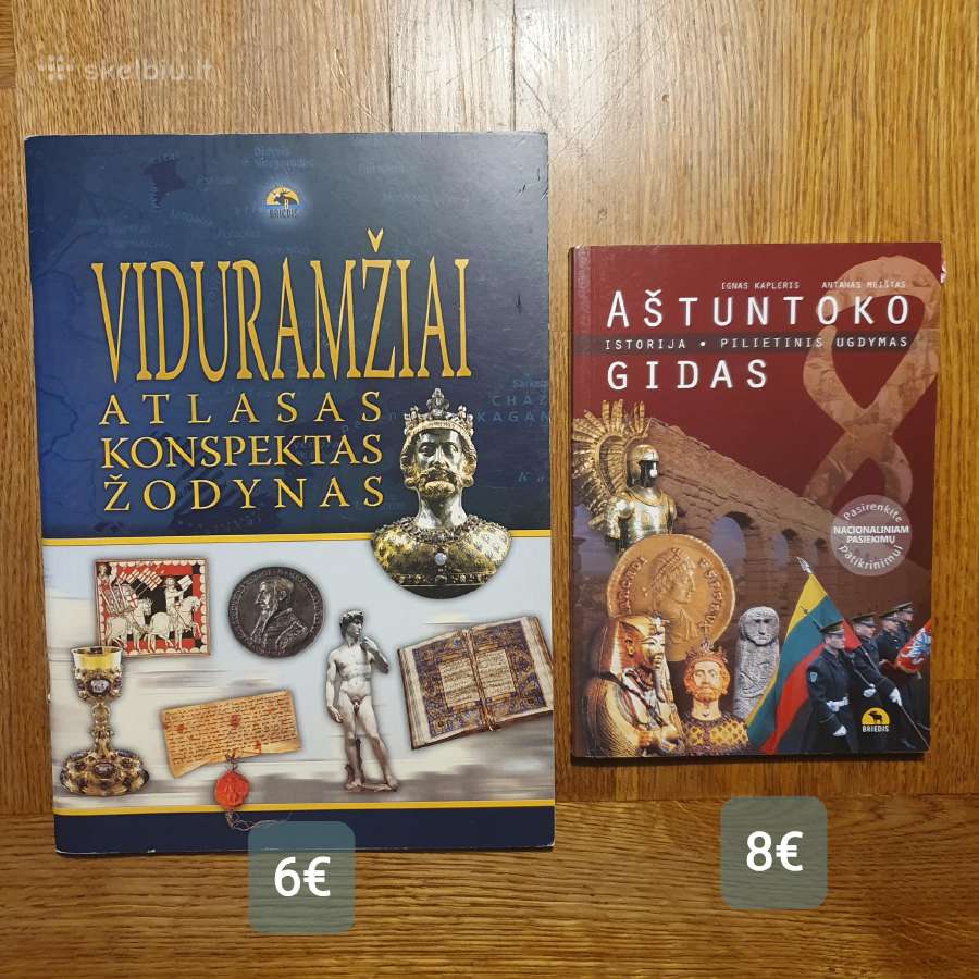 Atlasai, vadovėliai, atmintukai 8 klasei - nuotraukos Nr. 9