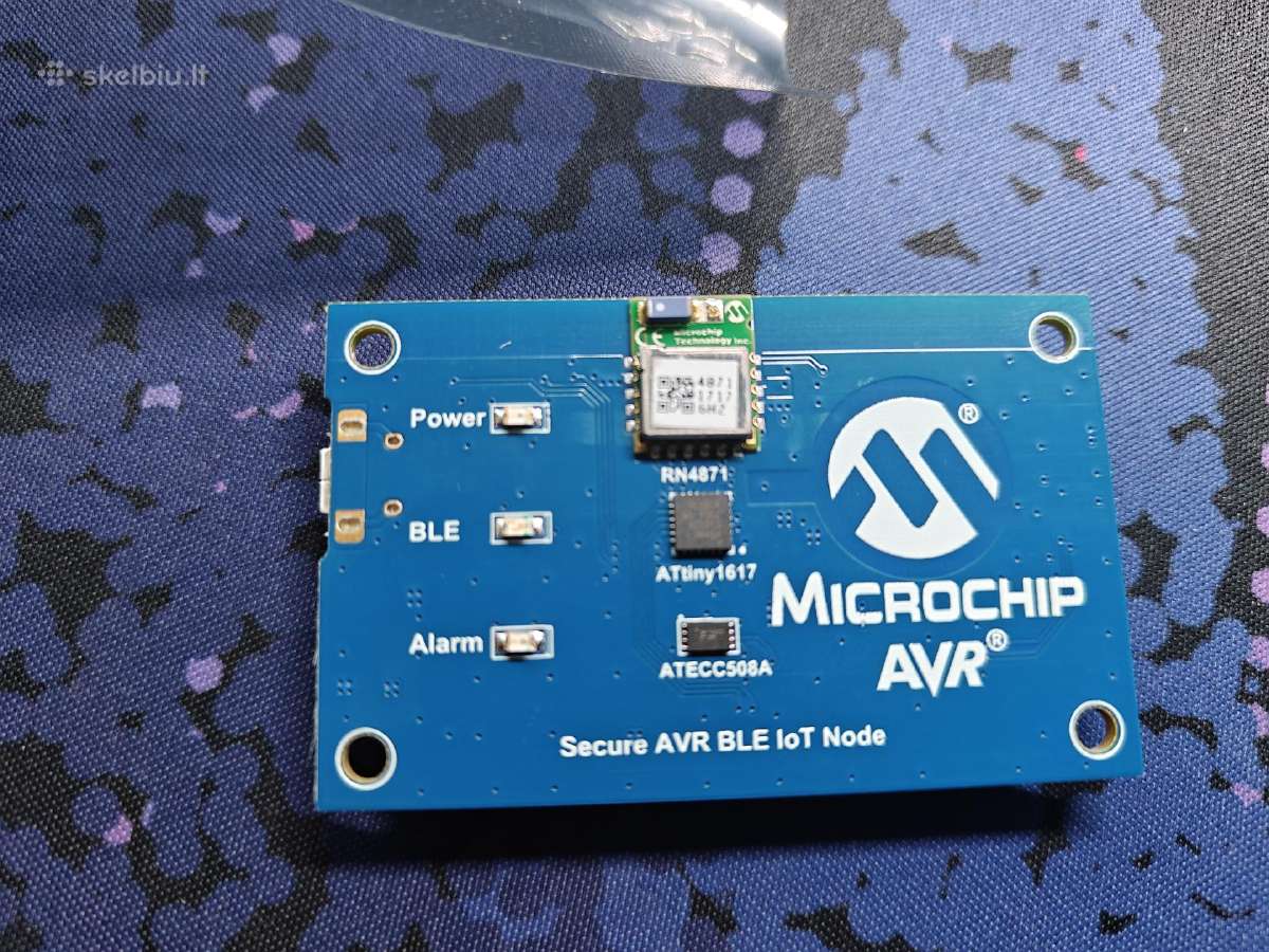 Mikrovaldiklis Secure Avr Ble Iot Node