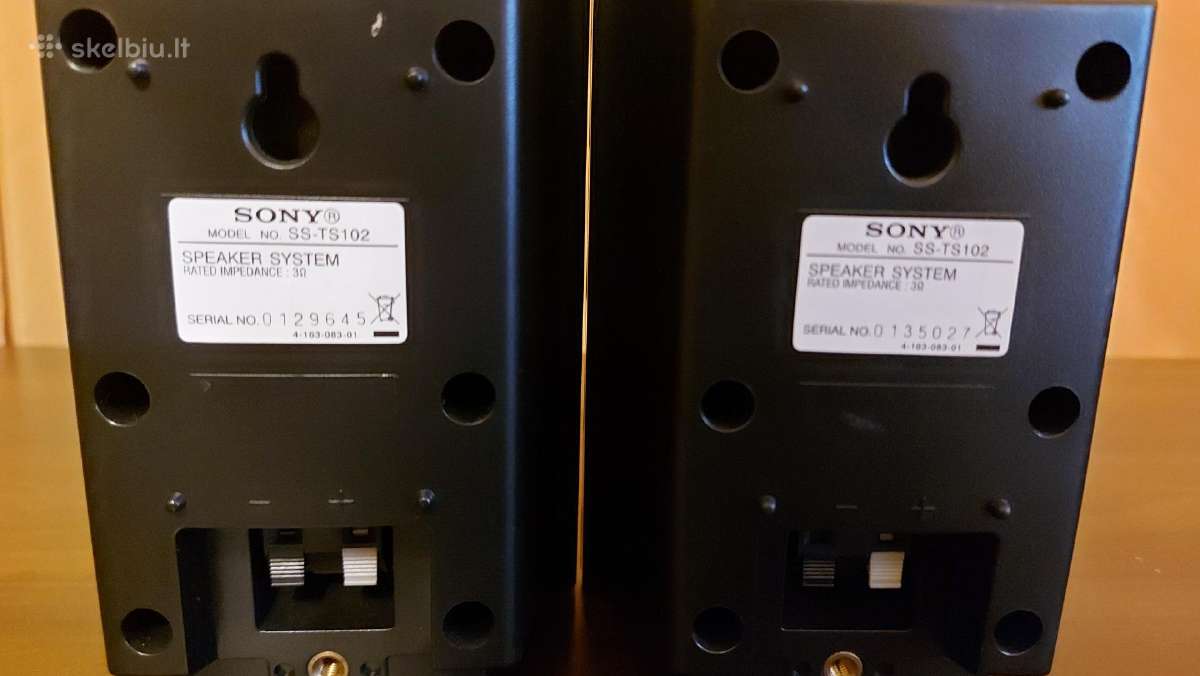 Sony Surround kolonėlės - nuotraukos Nr. 2