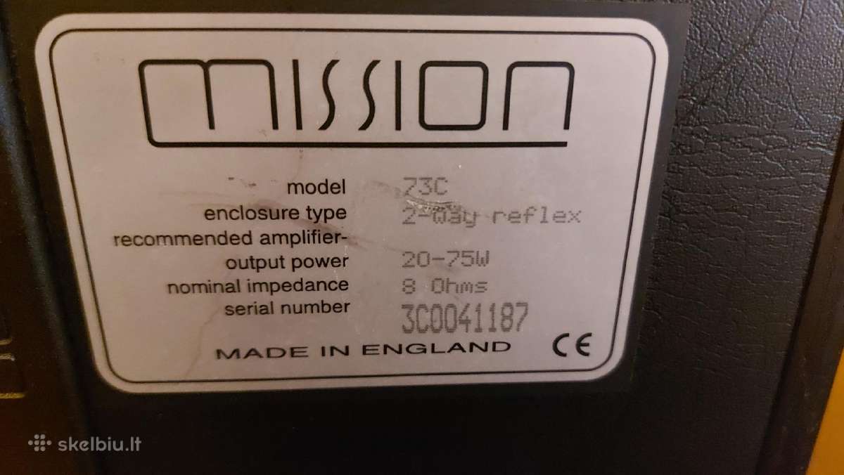 Centrinė kolonėlė Mission 73c - nuotraukos Nr. 4