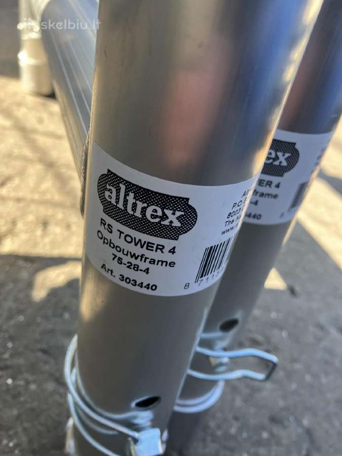 Altrex RS 44 paaukstinimai,apsaugines tvoreles - nuotraukos Nr. 3