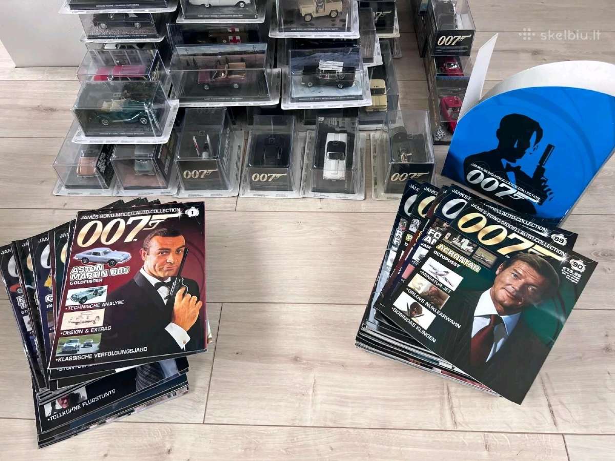 James bond modeliai 1:43 mastelis - nuotraukos Nr. 2