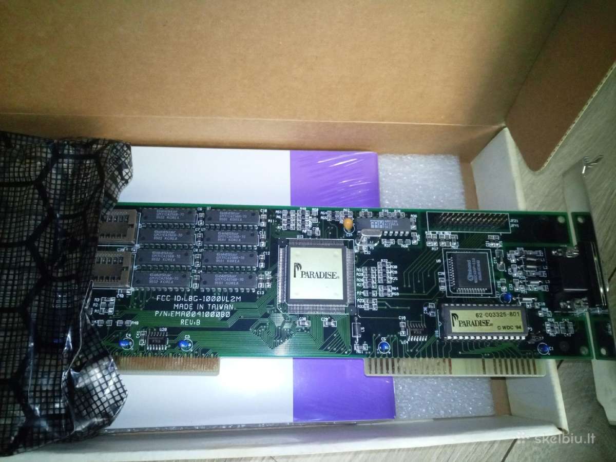 Retro Motherboard / Cpu /video/audio - nuotraukos Nr. 25
