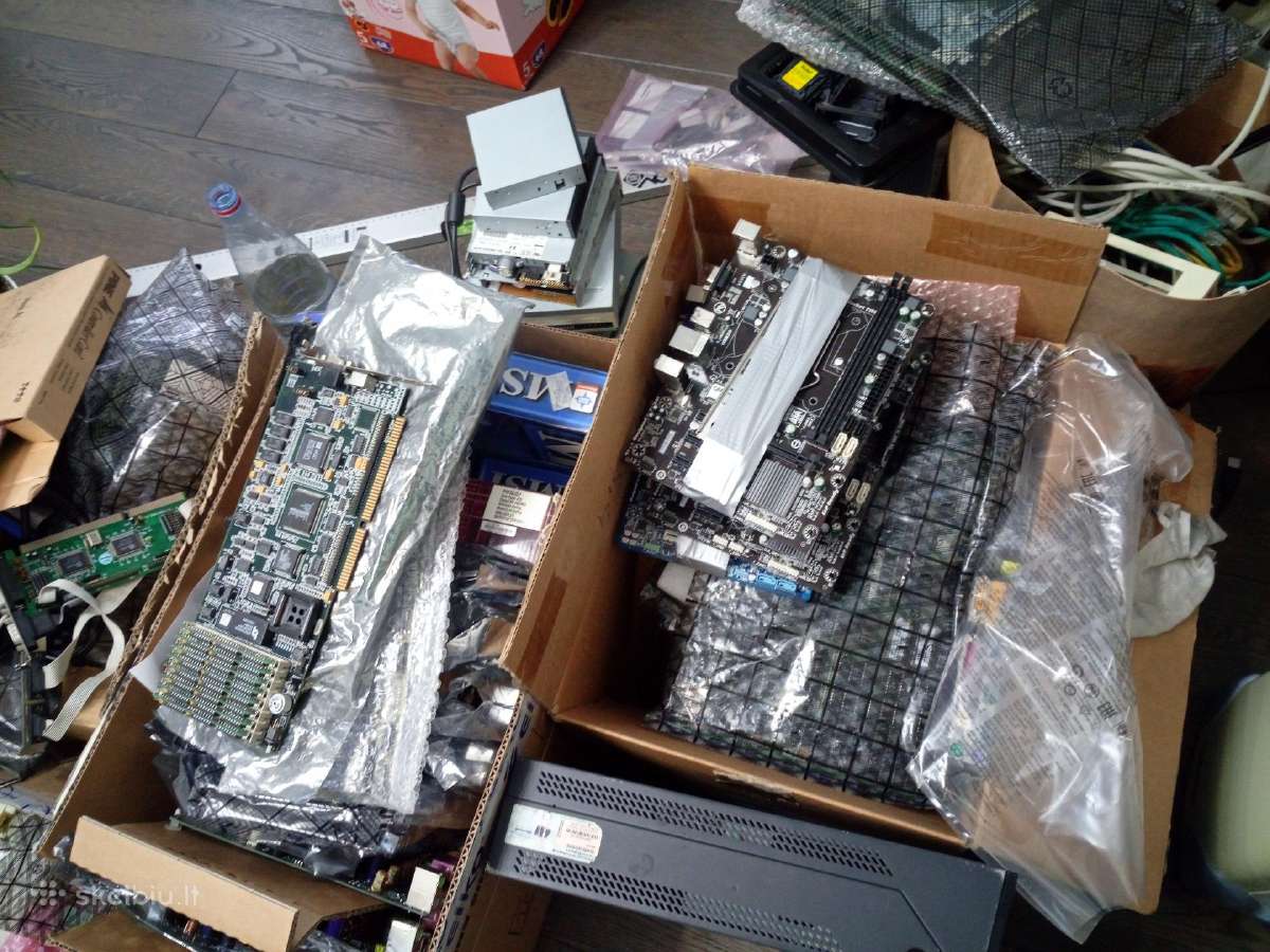 Retro Motherboard / Cpu /video/audio - nuotraukos Nr. 32