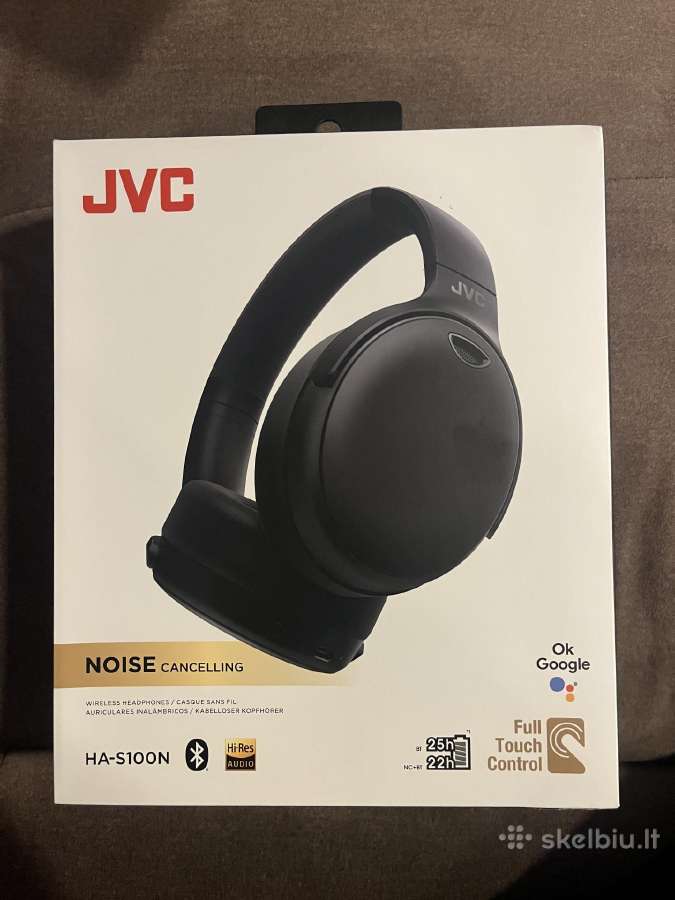 JVC Noise Cancelling ausines
