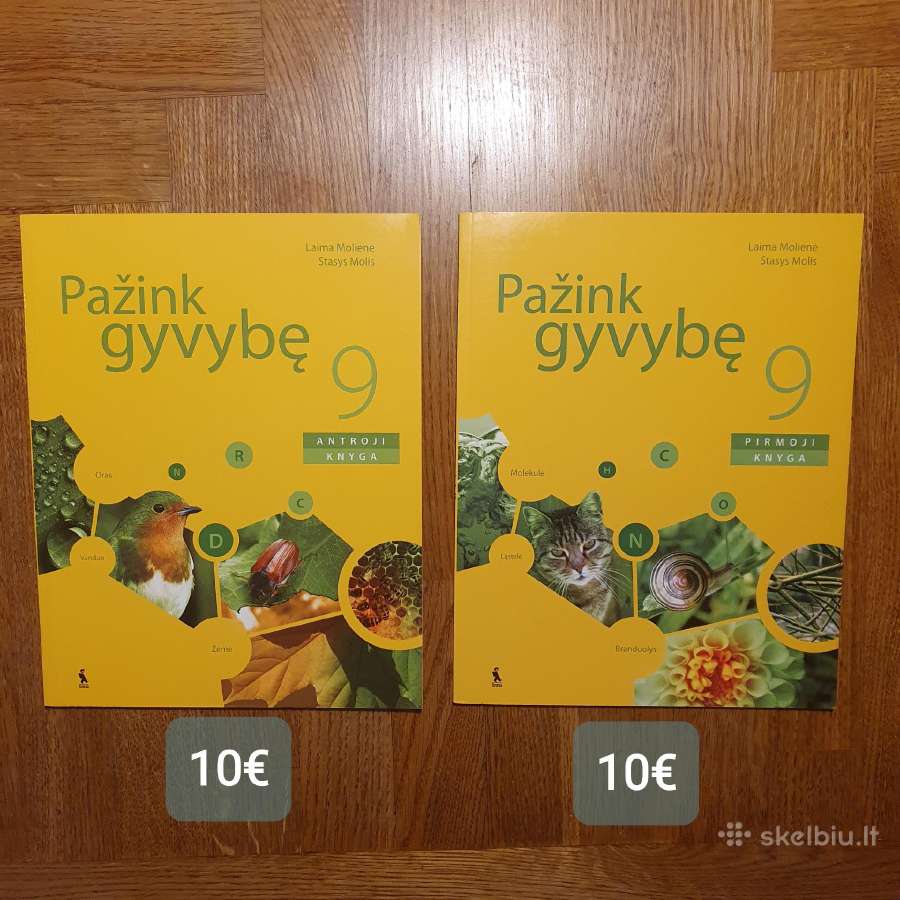 Biologijos vadovėliai 7 klasei, 9 klasei, 10 klase - nuotraukos Nr. 4