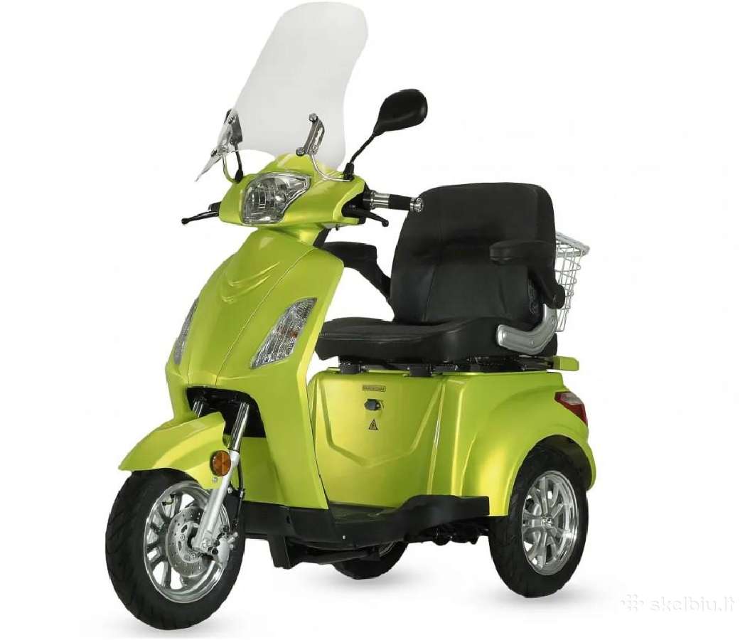 Triratis elektrinis motoroleris, vežimėlis Ms03