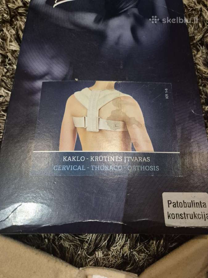 Kaklo-krūtinės įtvaras - nuotraukos Nr. 3