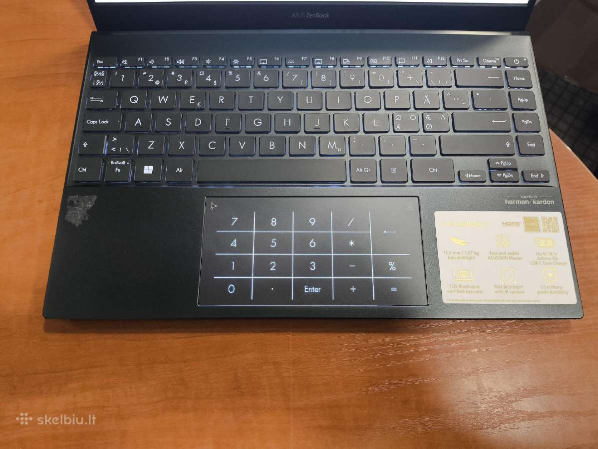 13.3 Fhd Oled i5-1135g7 8gb 512gb SSD 31% - nuotraukos Nr. 2