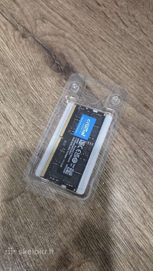 Ddr5 Sodimm 16gb Crucial 4800mhz - nuotraukos Nr. 2