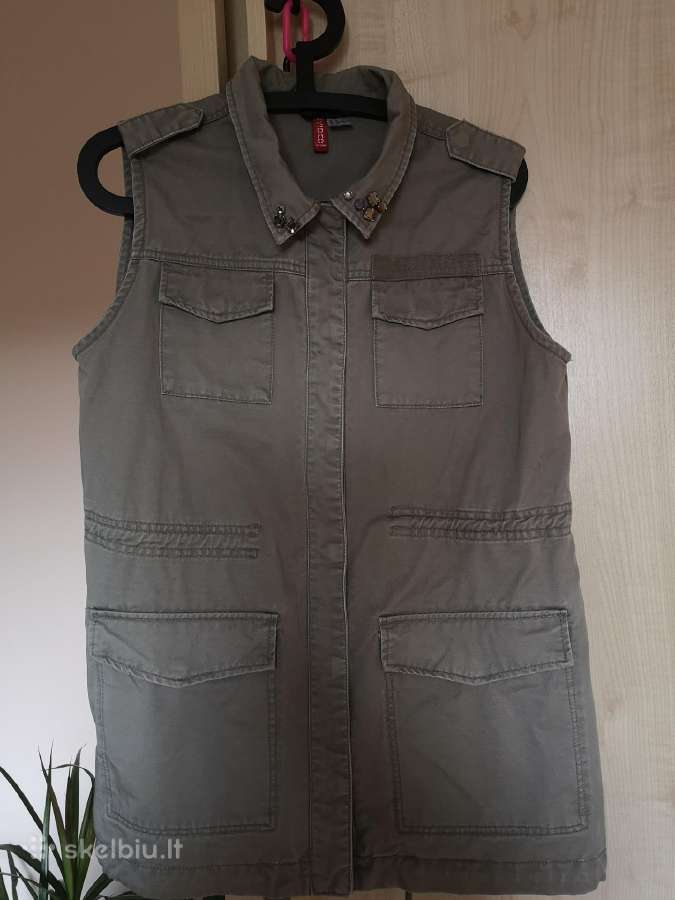 H&m Divided chaki spalvos liemenė