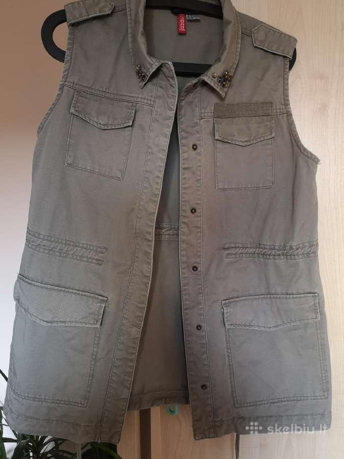 H&m Divided chaki spalvos liemenė - nuotraukos Nr. 6