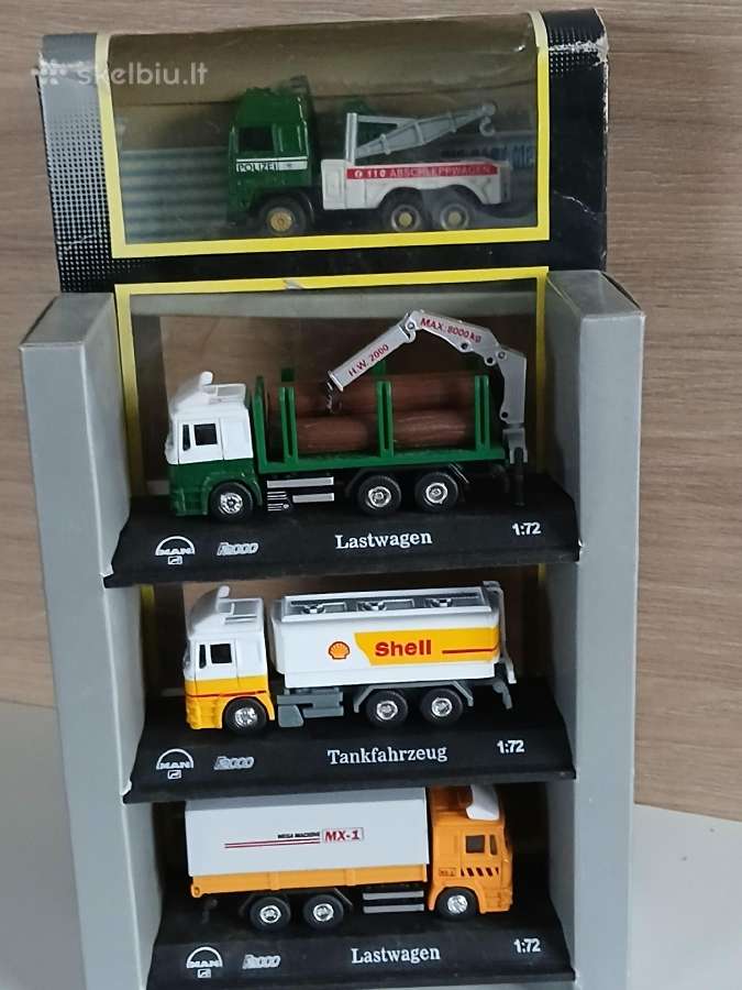 Sunkvežimių mod. 1:72 - nuotraukos Nr. 4