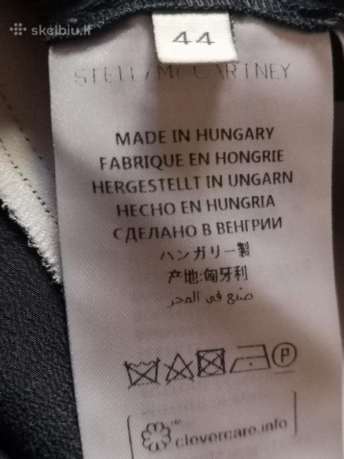 Stella Mccartney mėlyni dryžuoti marškiniai - nuotraukos Nr. 7