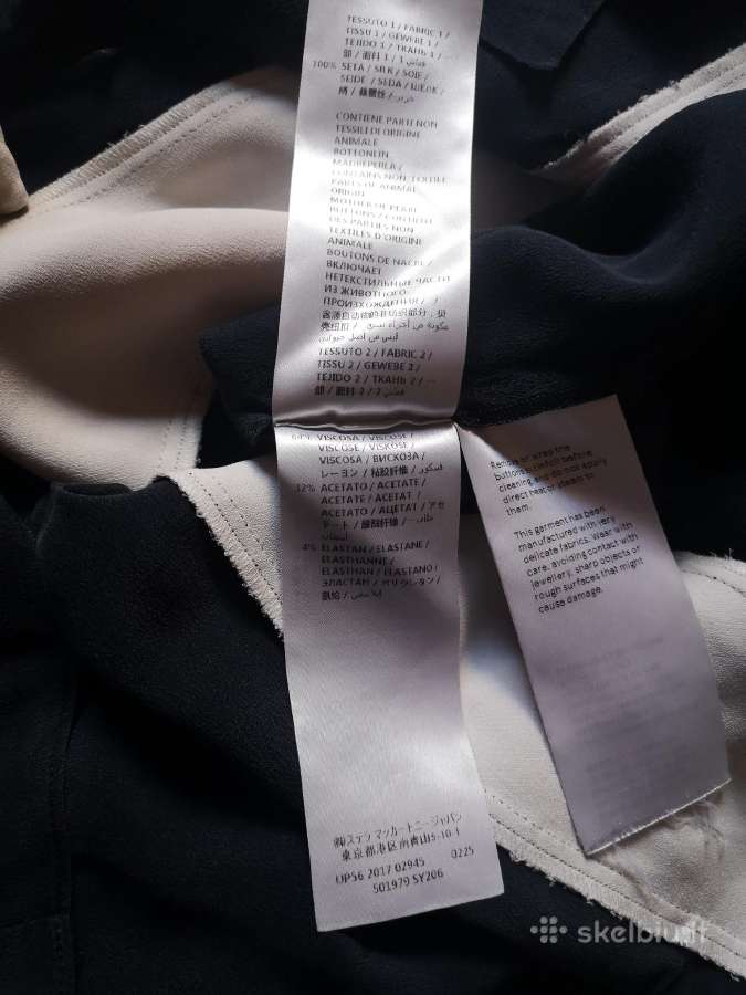Stella Mccartney mėlyni dryžuoti marškiniai - nuotraukos Nr. 8