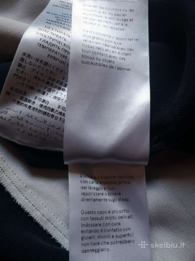 Stella Mccartney mėlyni dryžuoti marškiniai - nuotraukos Nr. 11