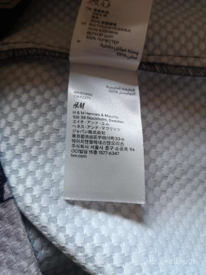 H&m mėlyna palaidinė su kačių motyvais - nuotraukos Nr. 10