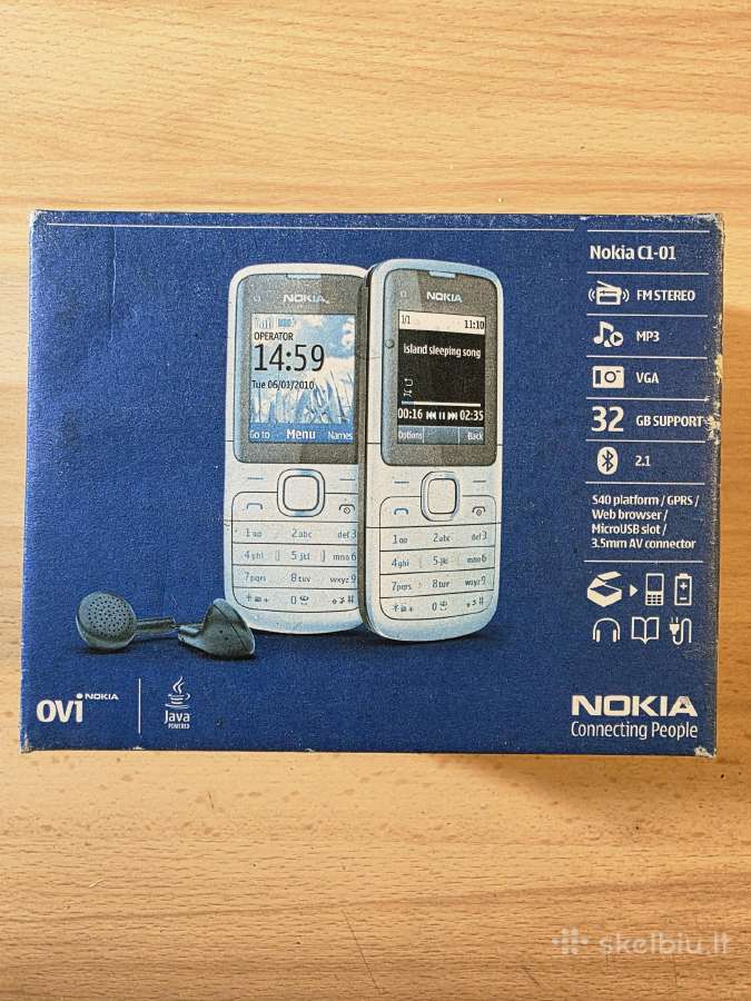 Nokia C1-01 (Dėžutė) - nuotraukos Nr. 2