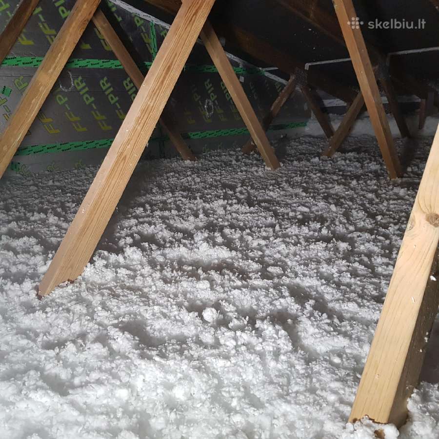 A- A++stogų,perdangų šiltinimas biria vata,ekovata - nuotraukos Nr. 23