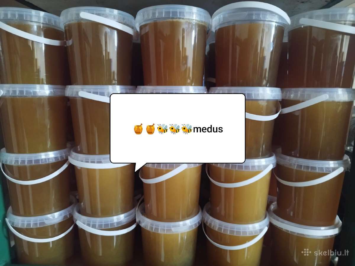 Parduodamas medus 6eur.
