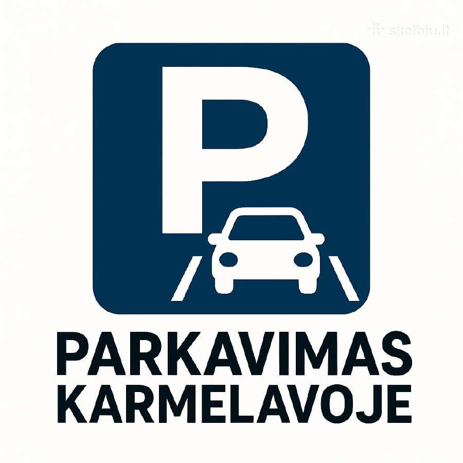 Automobiliu parkavimas prie Kauno oro uosto