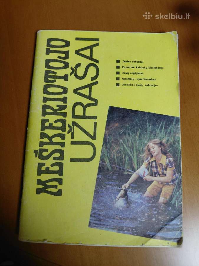 Knyga ,Meškeriotojo užrašai "