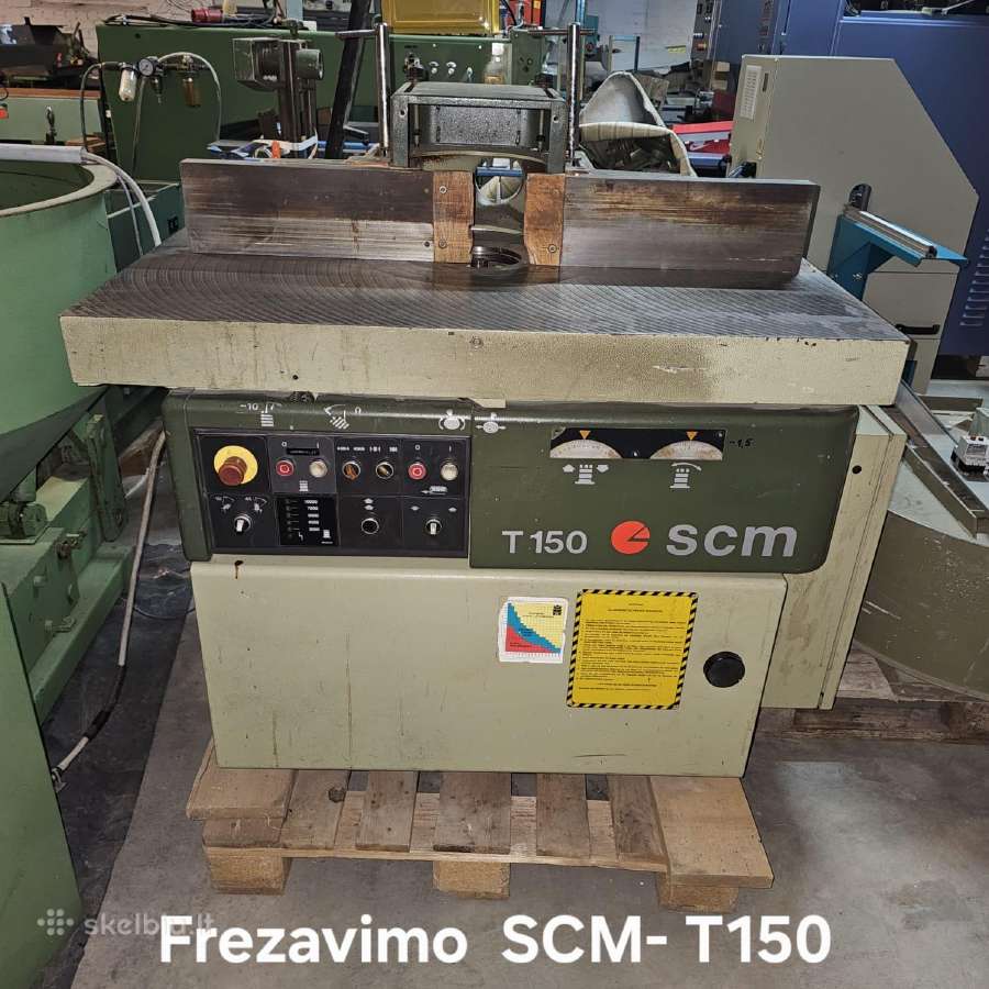 Medžio frezavimo staklės Scm T150