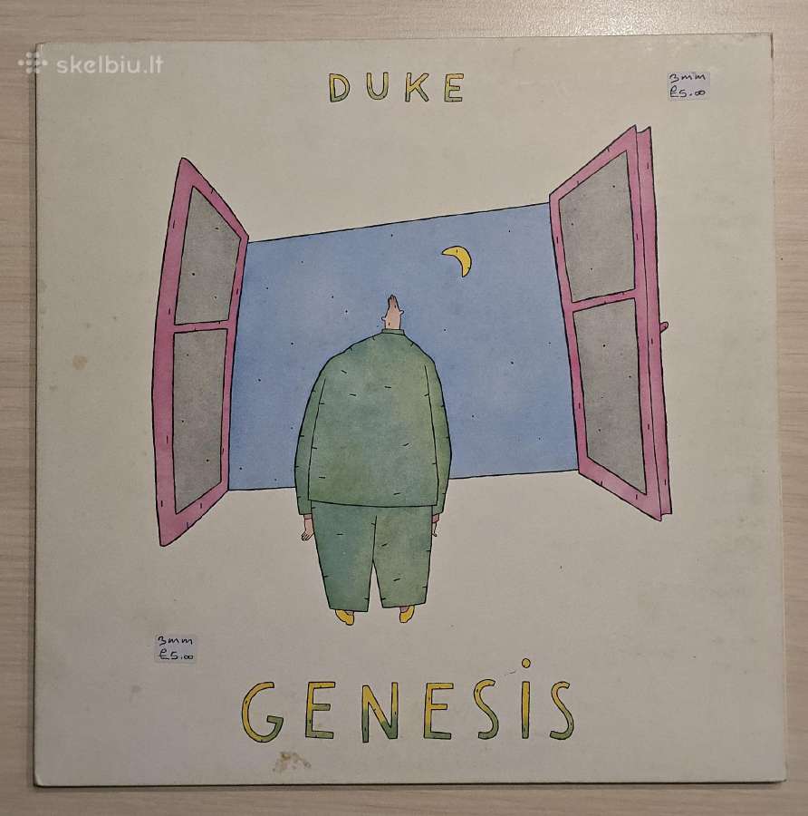 Genesis - Duke, UK 1980 plokštelė