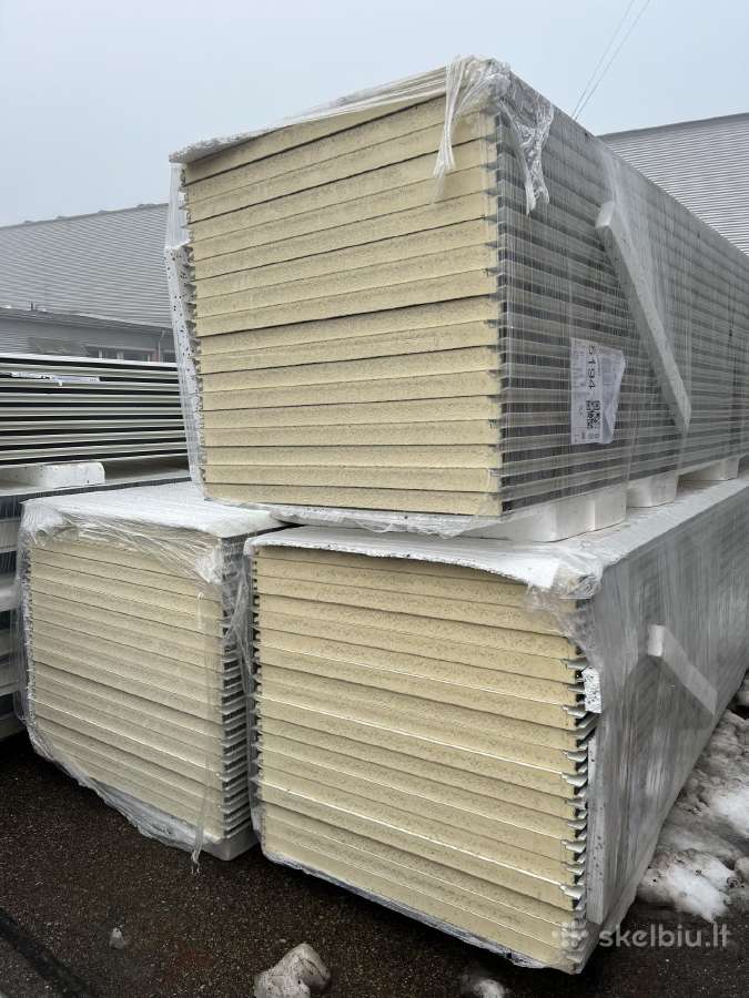Daugiasluoksnės 60mm Pir plokštės Pigiau - nuotraukos Nr. 2