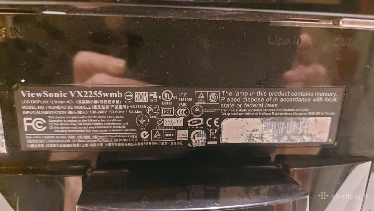 Tvarkingi 20-22" LED monitoriai - nuotraukos Nr. 2