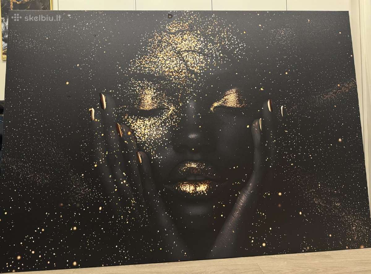 200x140 cm Drobės paveikslas su laku - nuotraukos Nr. 10