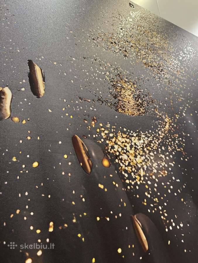200x140 cm Drobės paveikslas su laku - nuotraukos Nr. 3