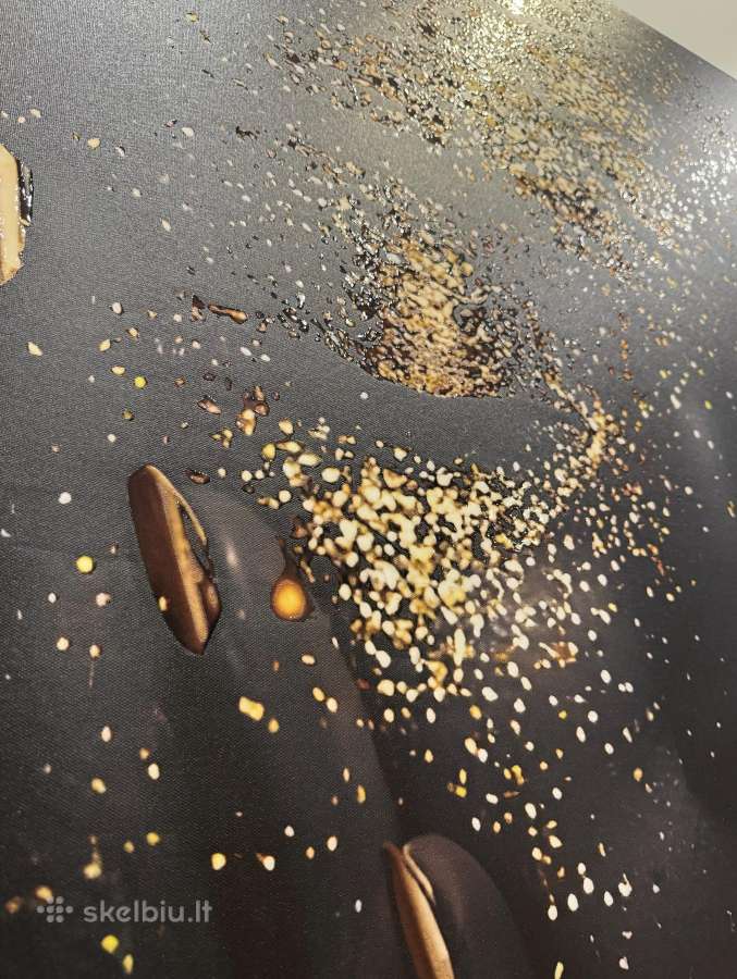 200x140 cm Drobės paveikslas su laku - nuotraukos Nr. 7