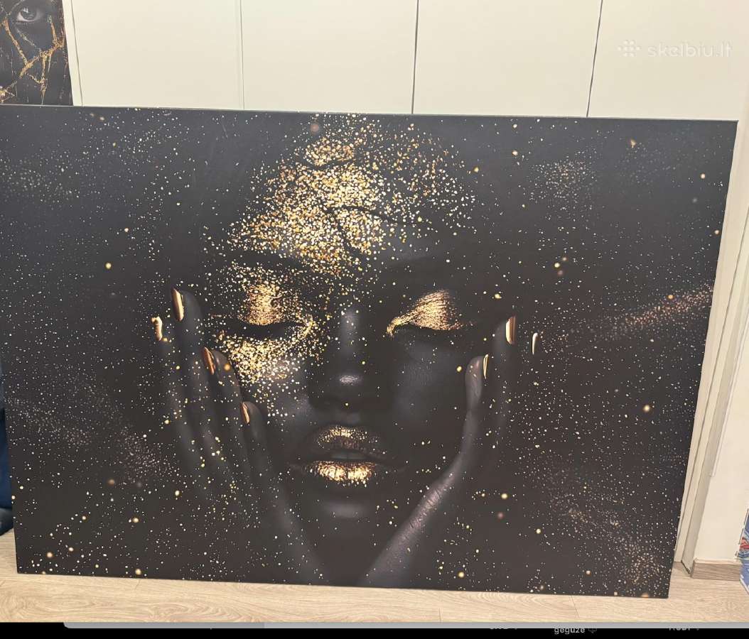 200x140 cm Drobės paveikslas su laku - nuotraukos Nr. 11
