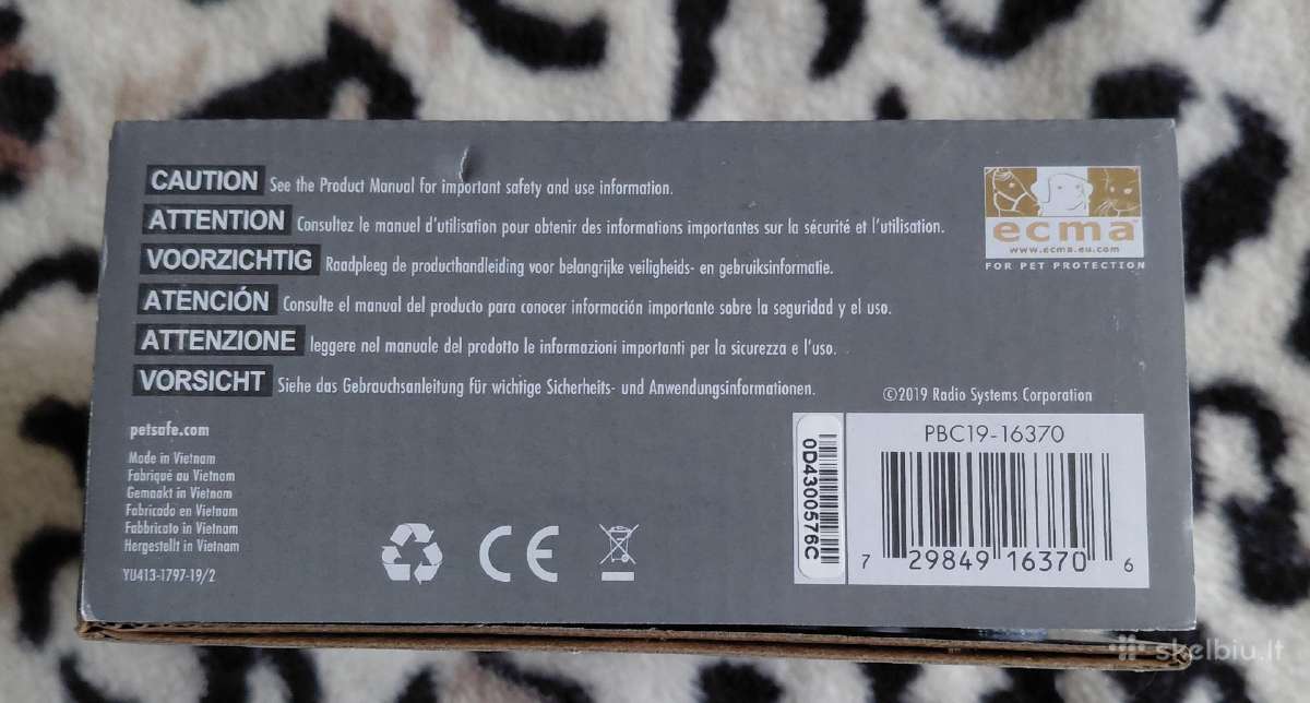 Antkaklis nuo lojimo Petsafe (naujas) - nuotraukos Nr. 4
