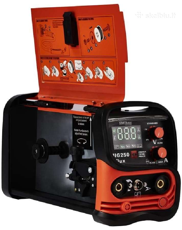 250a suvirinimo aparatas - Mig / Mma / Lift Tig 3i - nuotraukos Nr. 3