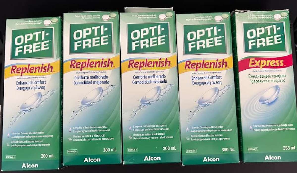 Kontaktinių lęšių skysčiai (Alcon: Opti-free, Ao - nuotraukos Nr. 2